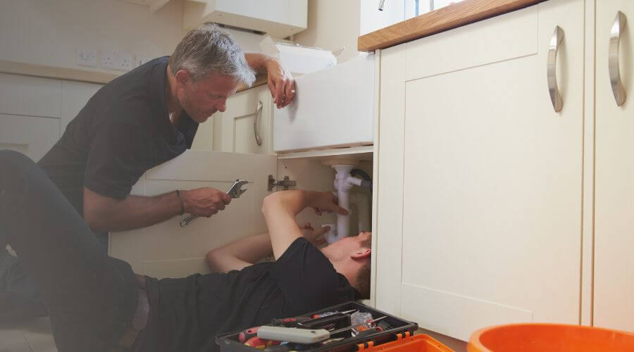 Professional burst pipe repair services in North Platte, NE